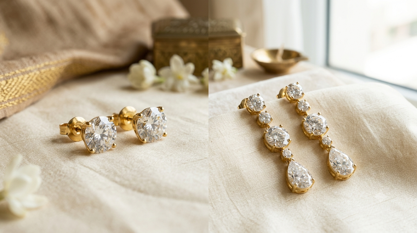 Affordable Lab Grown Diamond Earrings in India: How to Buy Beautifully Without Overspending
