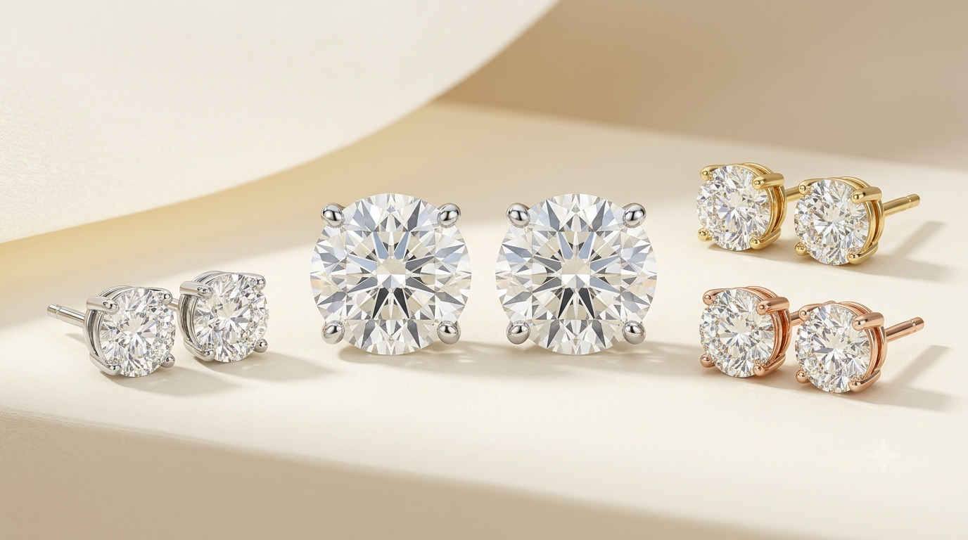 Which Diamond Colour Grade Is Best for Lab Grown Diamond Earrings?