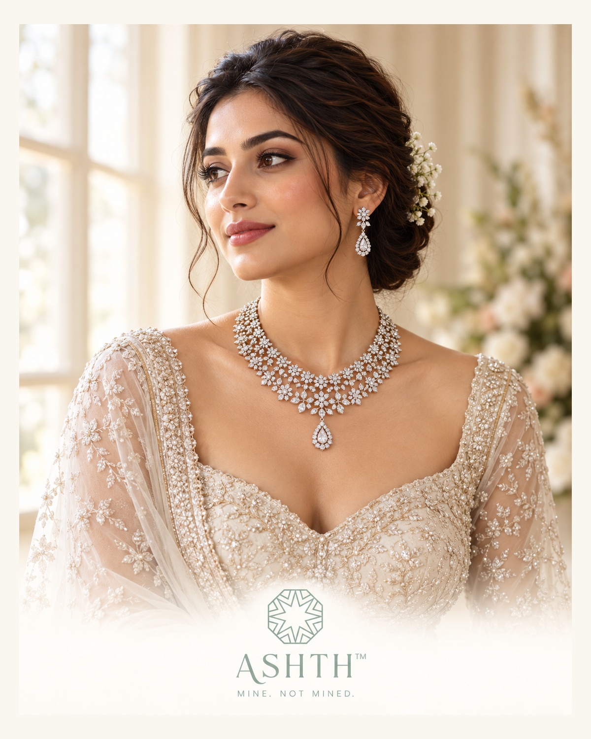 Wedding Diamond Jewellery for a Grand Bridal Look
